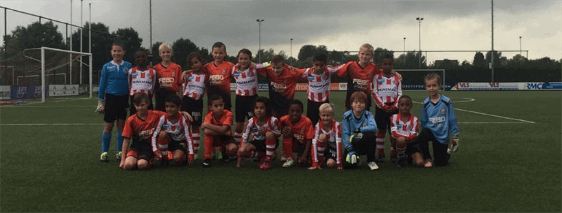 Jonger Oranje O9 en O11 winnen op bezoek bij Sparta Rotterdam