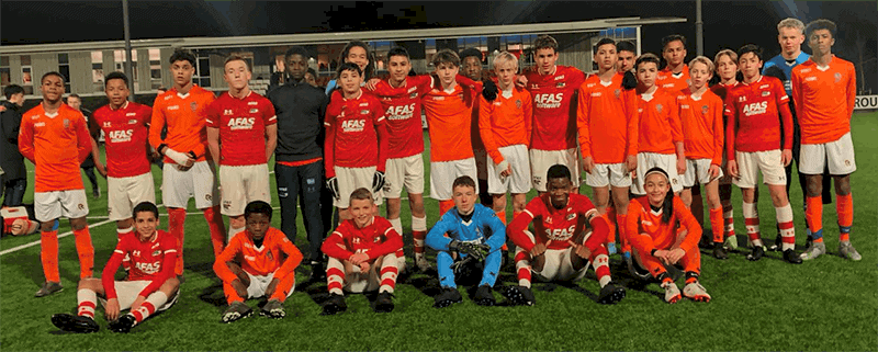 Prachtige en leerzame week voor Jonger Oranje teams
