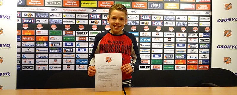 Vico Cayetano gescout door FC Volendam