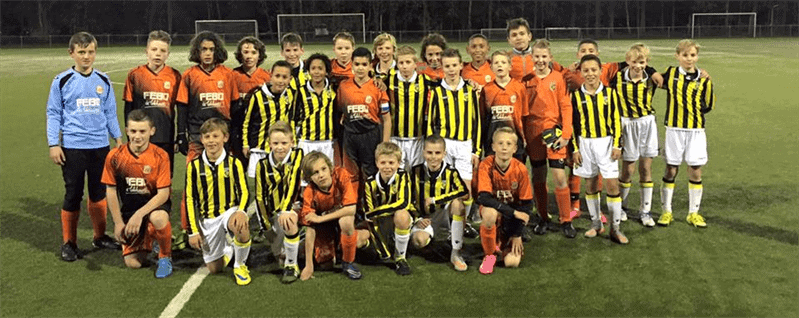Jonger Oranje O13 zet zegereeks voort tegen Vitesse