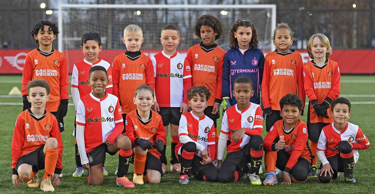 Jonger Oranje O7 en O8 bij Feyenoord