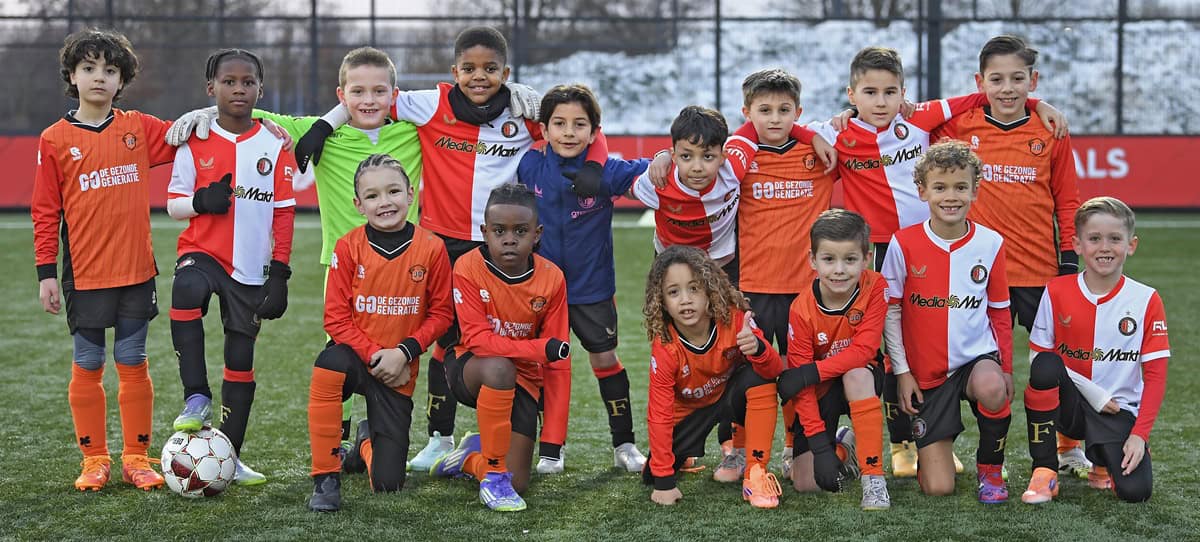 Jonger Oranje O7 en O8 bij Feyenoord