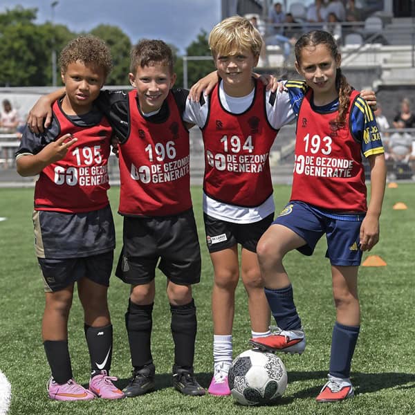 Jonger Oranje talentendag bij vv Noordwijk