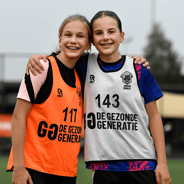 Jonger Oranje – Maak nieuwe voetbalvriendinnen